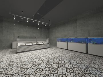 Lobster Aquarium Design